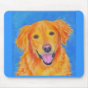 Tapis De Souris Golden retriever Mousepad - "Sydney "