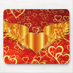 Tapis De Souris Golden Wings Mousepad