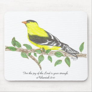 Tapis De Souris Goldfinch Mousepad
