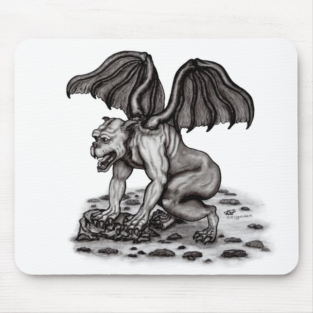 Tapis De Souris Golem Gargoyle (Devant)