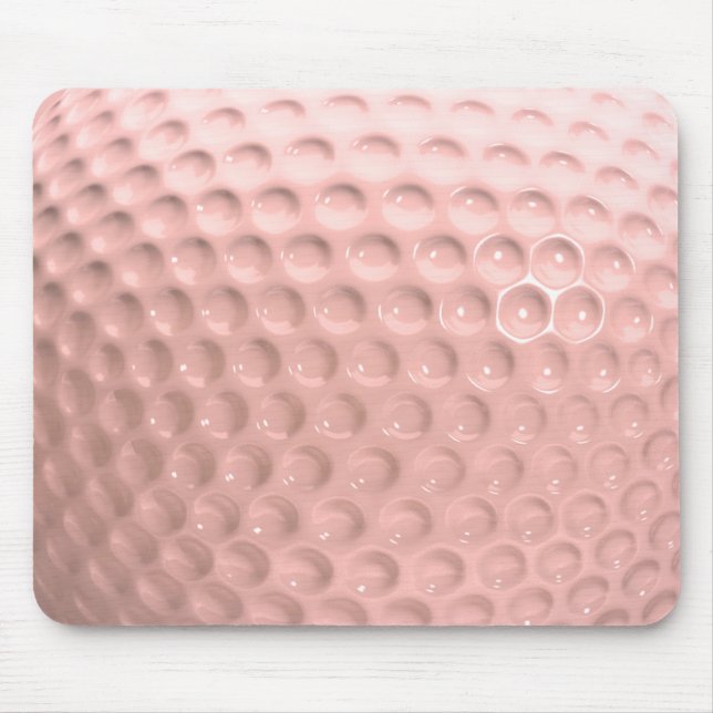 Tapis De Souris Golf Ball Sport rose (Devant)