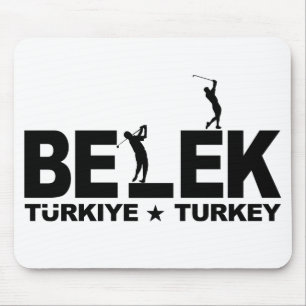 Tapis De Souris GOLF BELEK mousepad - noir