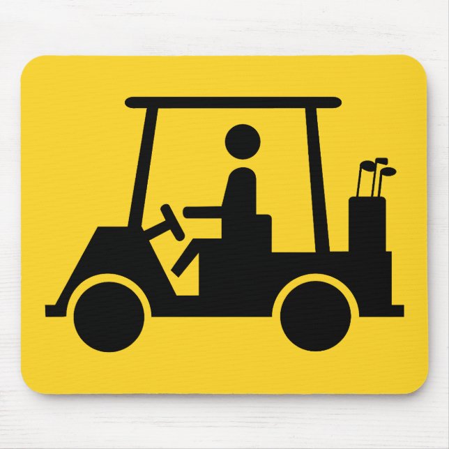 Tapis De Souris Golf Buggy (Devant)