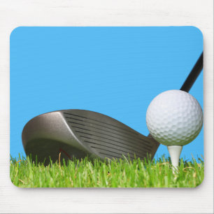 Tapis De Souris Golf Club Driver et balle