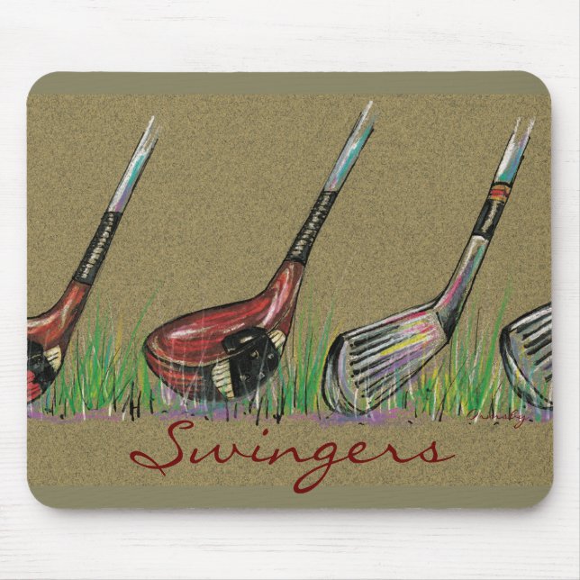 Tapis De Souris Golf Mousepad (Devant)