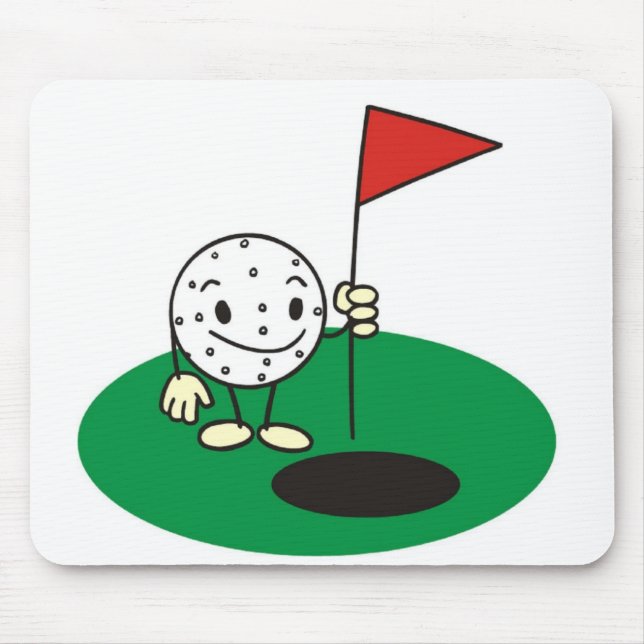 Tapis De Souris Golf Mousepad d'amusement (Devant)