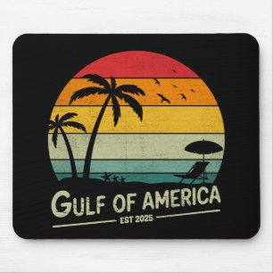 Tapis De Souris Golfe d'Amérique conception patriotique vintage-am