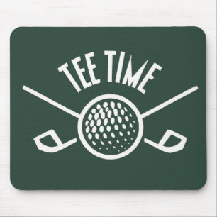 Tapis De Souris Golfers Tee Time