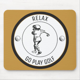 Tapis De Souris Golfeur