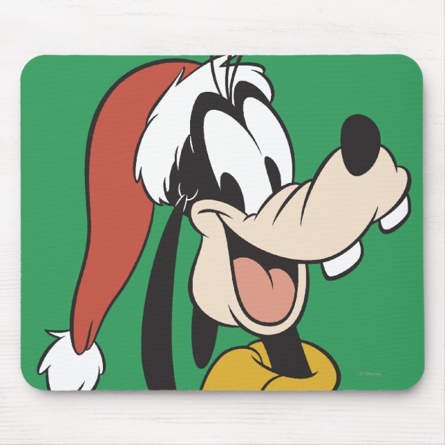Tapis De Souris Goofy avec Santa Hat (Devant)
