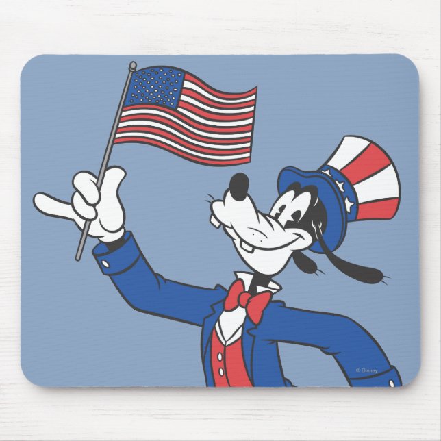 Tapis De Souris Goofy | Patriotique (Devant)