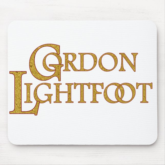 Tapis De Souris Gordon Lightfoot | Tribute to the Legendary  (Devant)