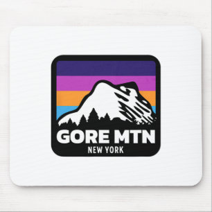 Tapis De Souris Gore Mountain New York Ski Snowboard Famille