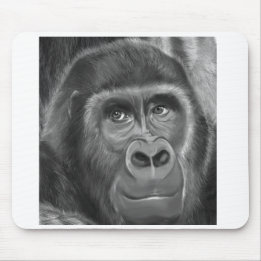 Tapis De Souris Gorilla sucking fingers MousePad2 指しゃぶりのゴリラトートバッグ