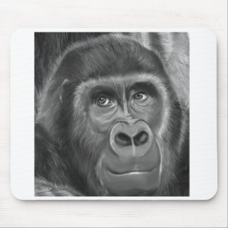 Tapis De Souris Gorilla sucking fingers MousePad2  指しゃぶりのゴリラトートバッグ