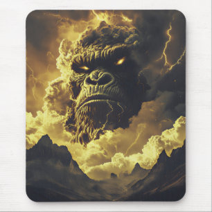 Tapis De Souris Gorille Tonnerre de la Tempête Éternelle