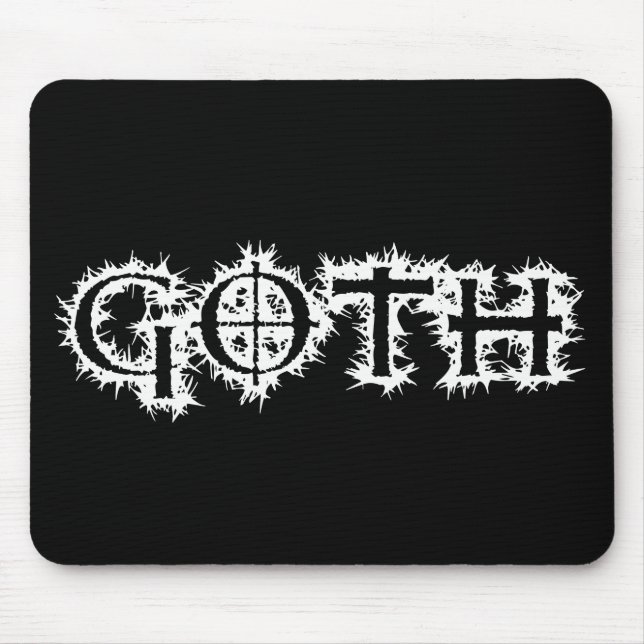 Tapis De Souris Goth (Devant)