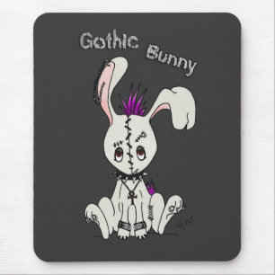 Tapis De Souris Goth Bunny