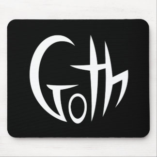 Tapis De Souris Goth (Lettres Pointées)