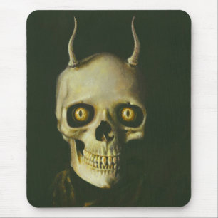 Tapis De Souris Gothic Devil Skull Mousepad