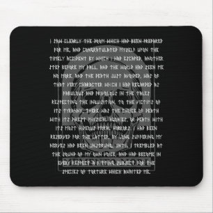 Tapis De Souris Gothique Edgar Allan E Memento Mori Crâne Hallowee
