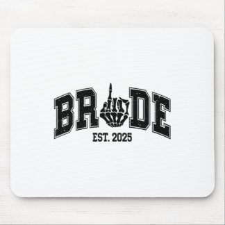 Tapis De Souris Gothique Mariée Groom 2025 Couples d'Halloween Éff