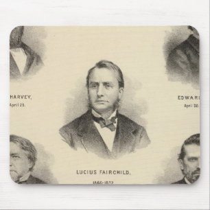 Tapis De Souris Gouverneur du Wisconsin Louis P Harvey