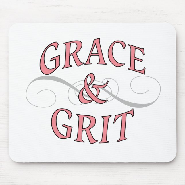 Tapis De Souris Grace & Grit pour la dame dure (Devant)