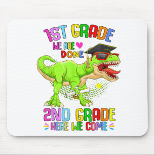 Tapis De Souris Graduation T-rex Dernier jour de l'école 1ère anné