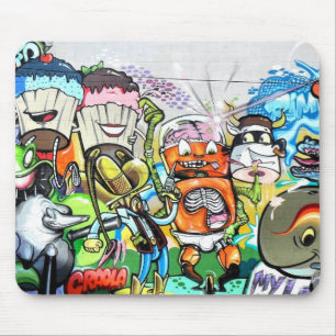 Tapis De Souris Graffiti amusant