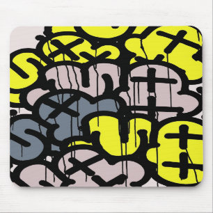 Tapis De Souris Graffiti Mousepad