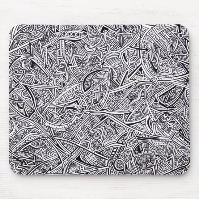 Tapis De Souris Graffiti Mousepad de Sharpie (Devant)