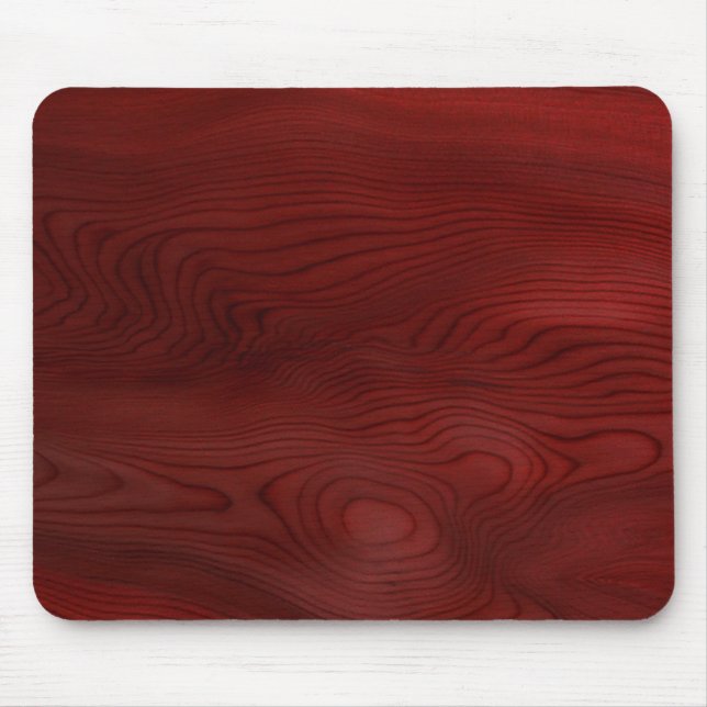 Tapis De Souris Grain en bois foncé (Devant)