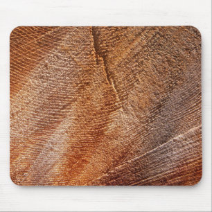 Tapis De Souris Graisse de bois de rondelle coupée