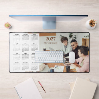 Tapis de souris grand calendrier d'affaires person
