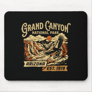 Tapis De Souris Grand Canyon Parc national d'Arizona Nature Vintag