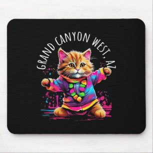 Tapis De Souris Grand Canyon West Arizona Dancing Chat Kit coloré