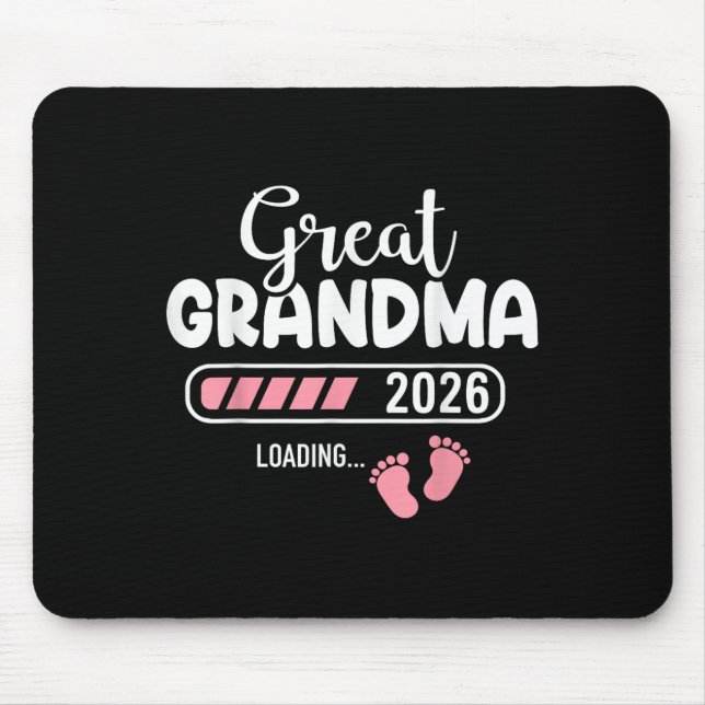 Tapis De Souris Grand grand-mère 2026 Chargement (Devant)