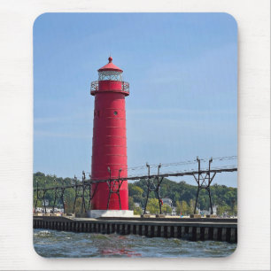 Tapis De Souris Grand Haven Lighthouse