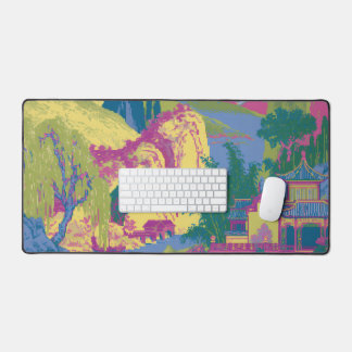 Tapis de souris grand jardin paysager