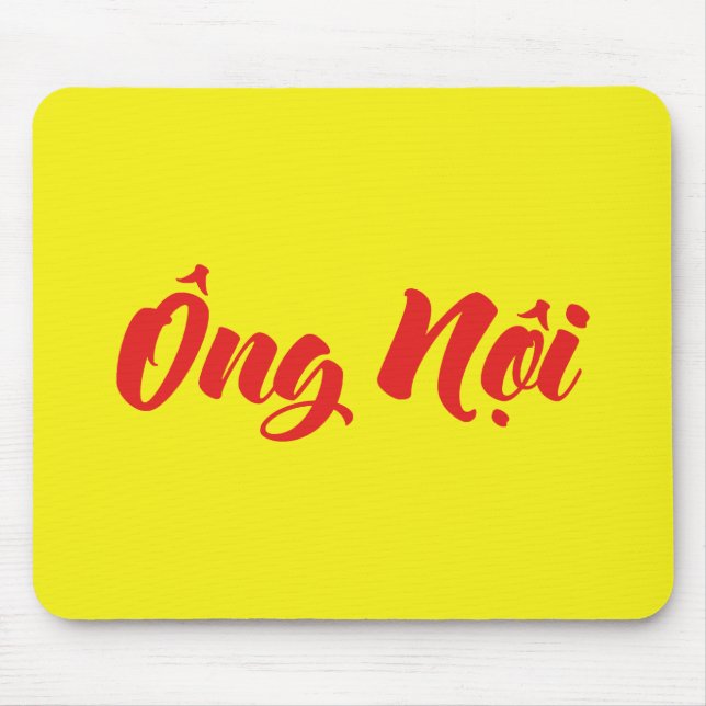 Tapis De Souris Grand-père vietnamien (paternel) - Ông Noi (Devant)