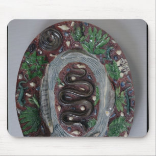 Tapis De Souris Grand plat ovale moulé dans le soulagement
