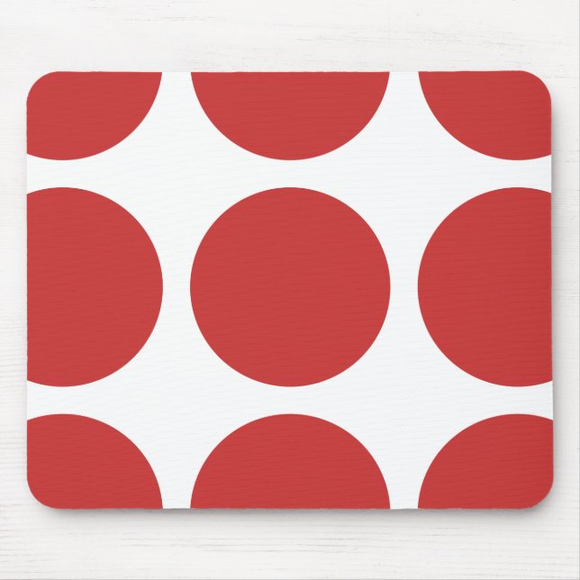 Tapis De Souris Grand Pois Mousepad (Devant)