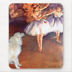 Tapis De Souris Grand Pyrénées 6 - Deux Danseurs