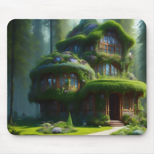 Tapis De Souris Grand Tree House Mouse Mouse (Devant)