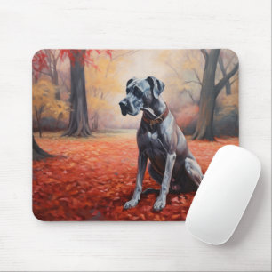 Tapis De Souris Grande Danse en automne Feuilles automne Inspirati