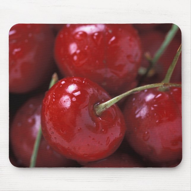 Tapis De Souris Grandes cerises rouges (Devant)
