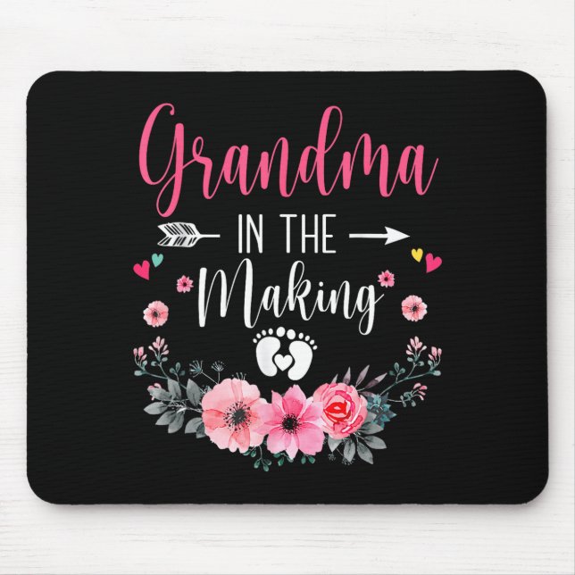 Tapis De Souris Grandma In The Making Vitro Fertilization Pregnanc (Devant)