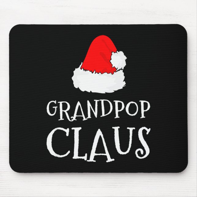 Tapis De Souris Grandp Claus Christmas Santa's Pajama Family Match (Devant)