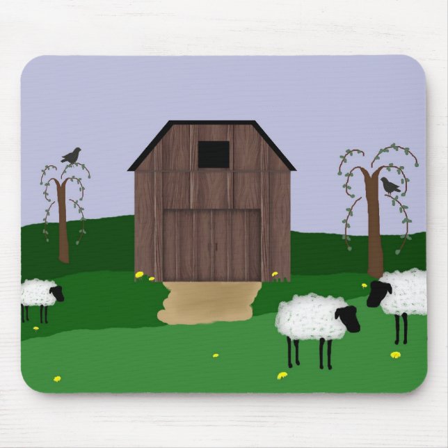 Tapis De Souris Grange principale Mousepad (Devant)
